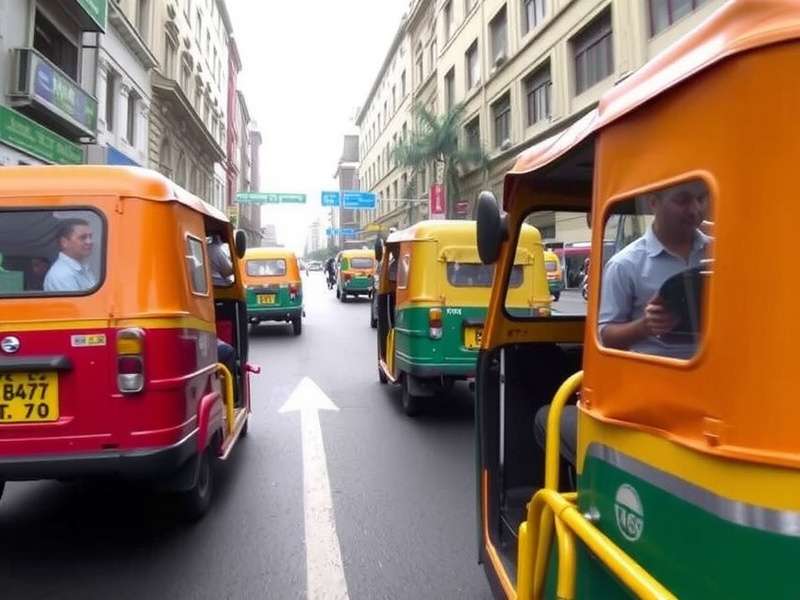 Navigating Mumbai Traffic in the Game Mumbai Rickshaw Challenge Traffic Navigation